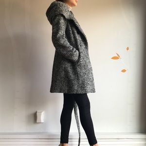 Calvin Klein hooded coat